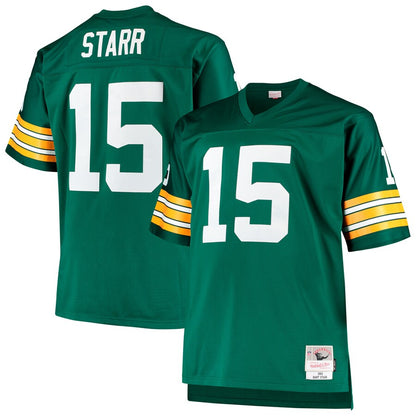 Green Bay Packers Bart Starr Big Tall NFL jersey front view