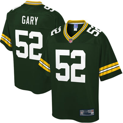 Green Bay Packers Rashan Gary Big Tall NFL jersey front view