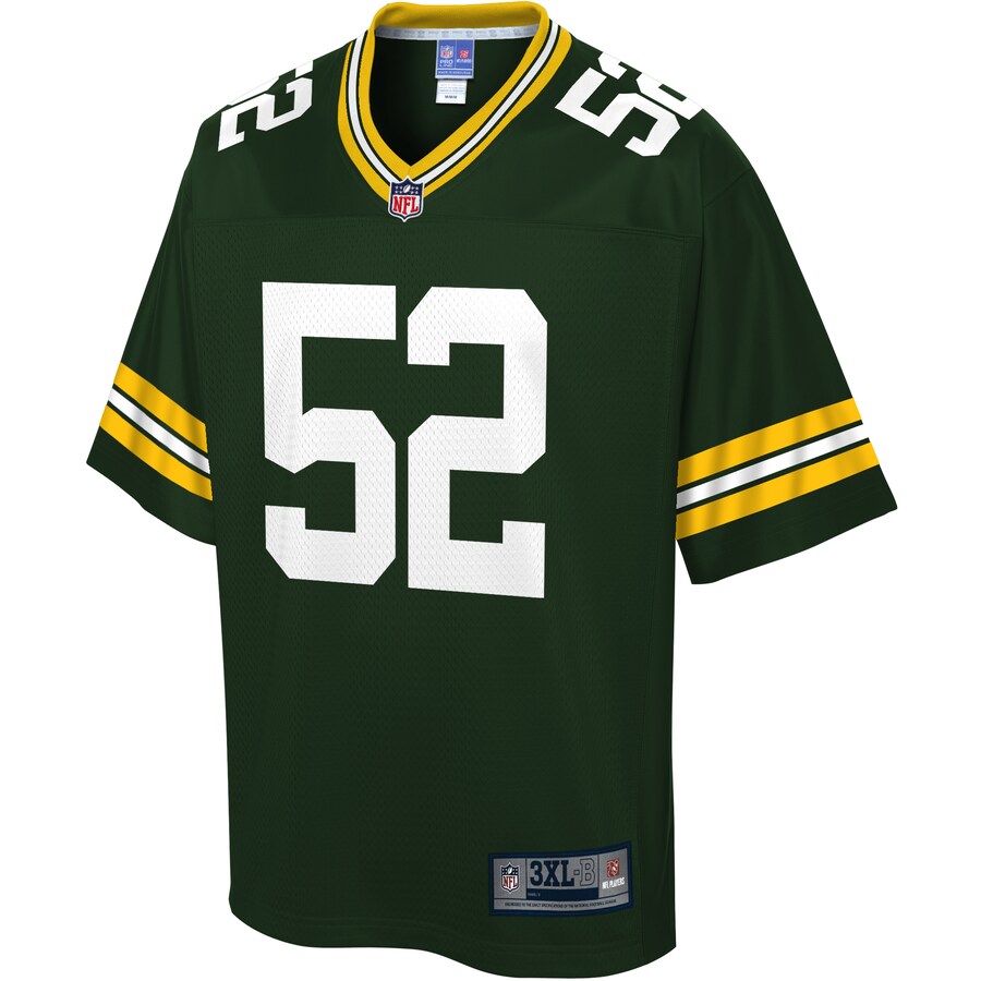 Green Bay Packers Rashan Gary Big Tall NFL jersey front view
