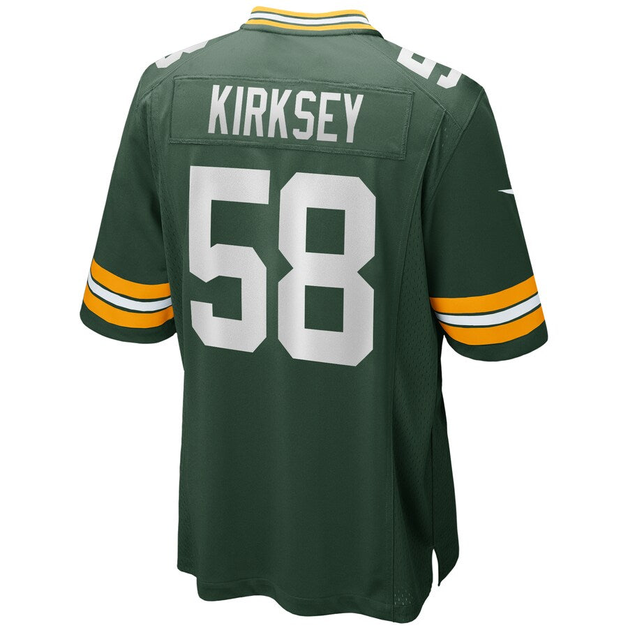 Green Bay Packers Christian Kirksey NFL jersey front view