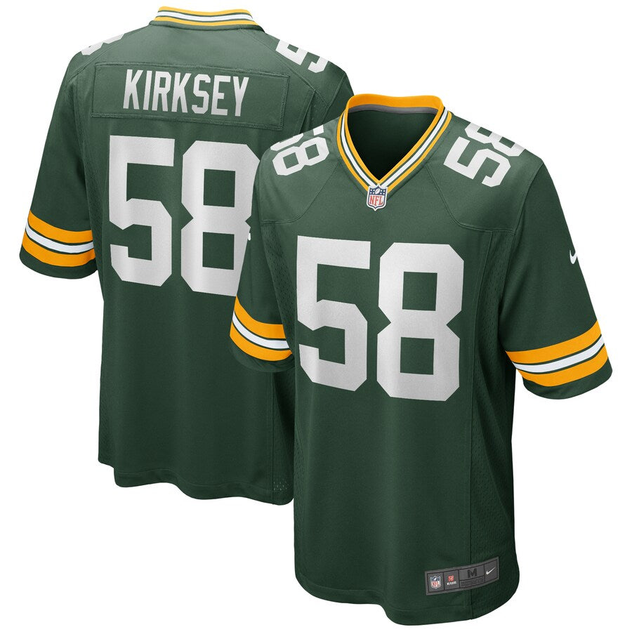 Green Bay Packers Christian Kirksey NFL jersey front view