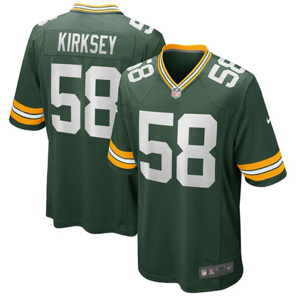 Green Bay Packers Christian Kirksey NFL jersey front view