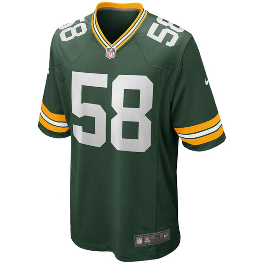 Green Bay Packers Christian Kirksey NFL jersey front view
