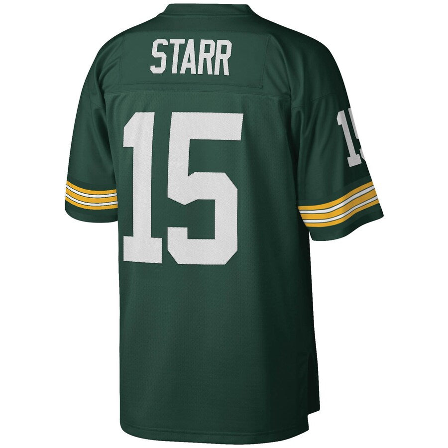 Green Bay Packers Bart Starr Legacy NFL jersey front view