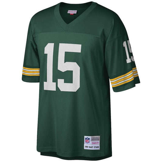 Green Bay Packers Bart Starr Legacy NFL jersey front view