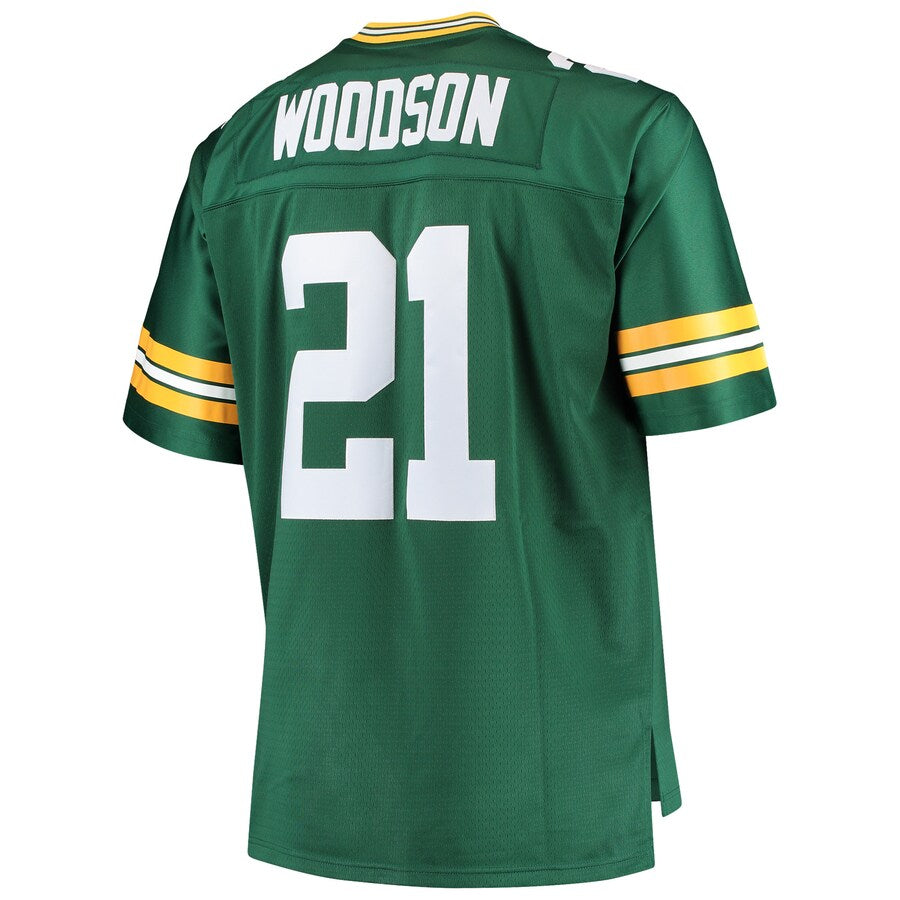 Green Bay Packers Charles Woodson Big Tall NFL jersey front view