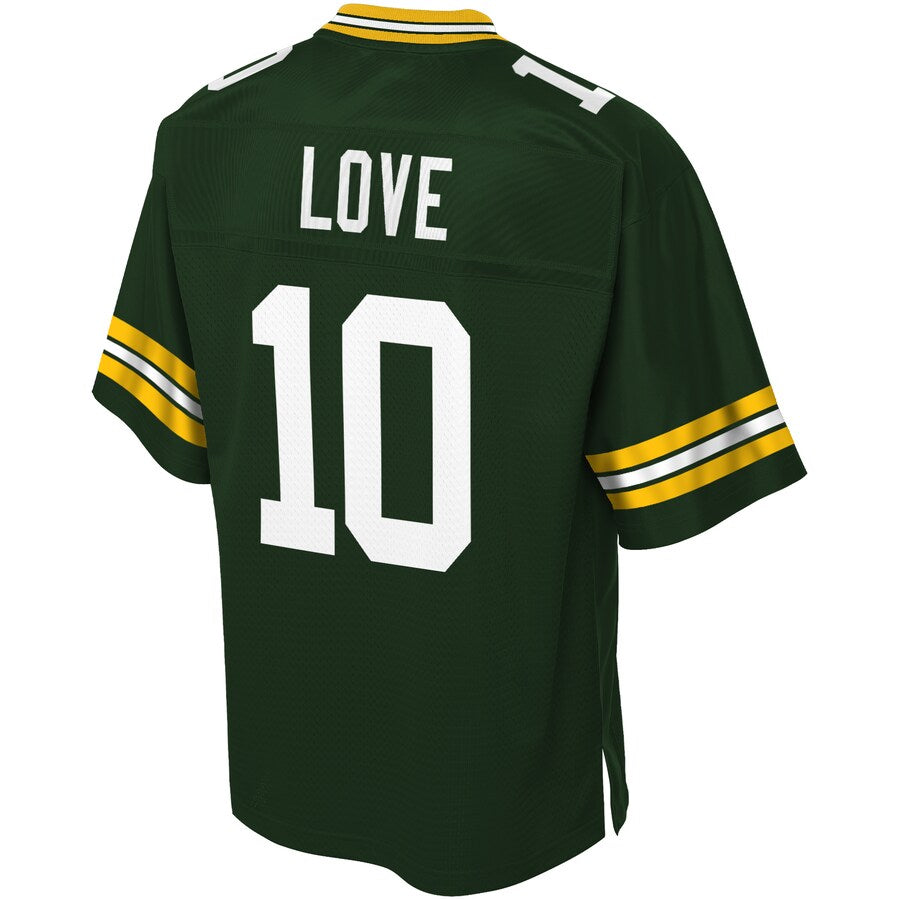 Green Bay Packers Love Big Tall NFL jersey front view