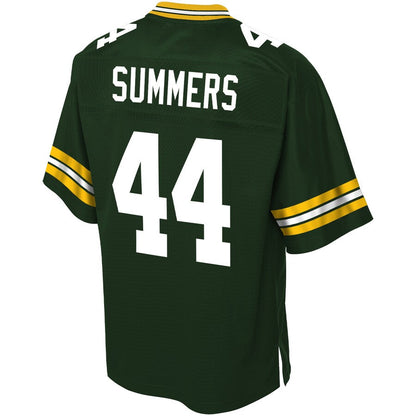 Green Bay Packers Ty Summers Big Tall NFL jersey front view