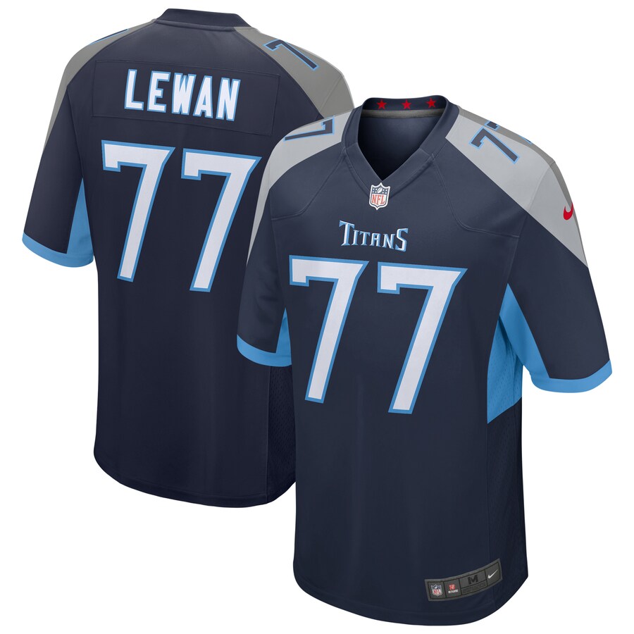 Tennessee Titans Taylor Lewan NFL jersey front view