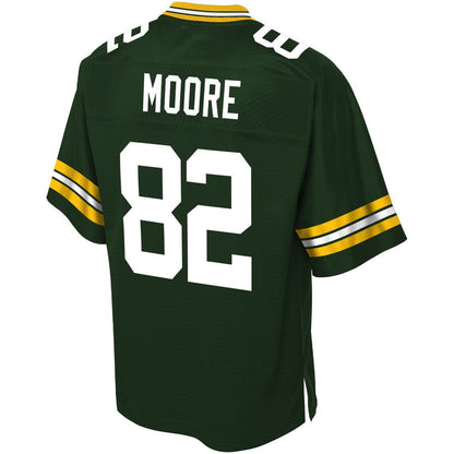 Green Bay Packers Jmon Moore Big Tall NFL jersey front view