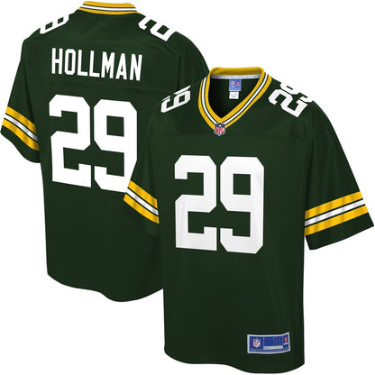 Green Bay Packers Kadar Hollman NFL jersey front view
