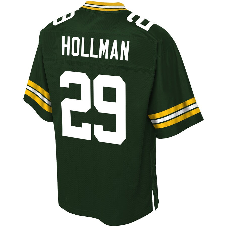 Green Bay Packers Kadar Hollman NFL jersey front view