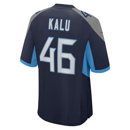 Tennessee Titans Joshua Kalu NFL jersey front view