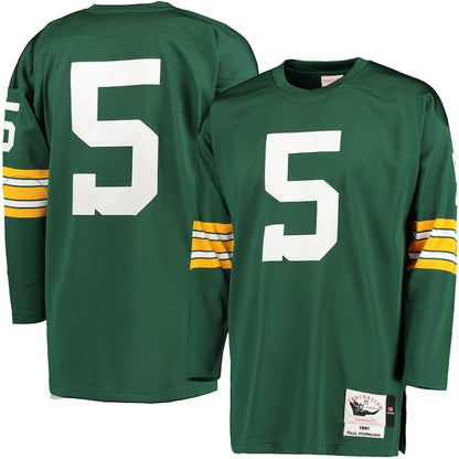 Green Bay Packers Paul Hornung NFL jersey front view