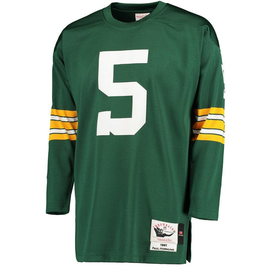 Green Bay Packers Paul Hornung NFL jersey front view