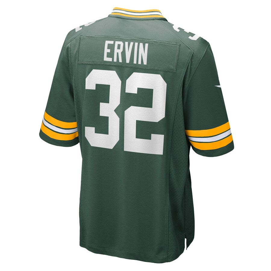 Green Bay Packers Tyler Ervin NFL jersey front view