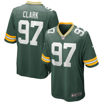 Green Bay Packers Kenny Clark NFL jersey front view