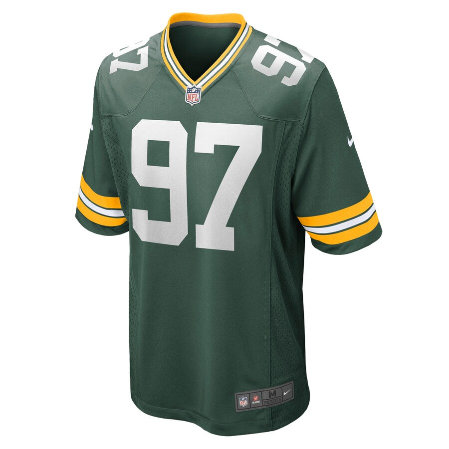 Green Bay Packers Kenny Clark NFL jersey front view