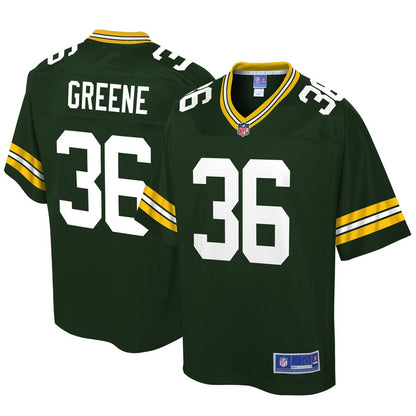 Green Bay Packers Raven Greene NFL jersey front view