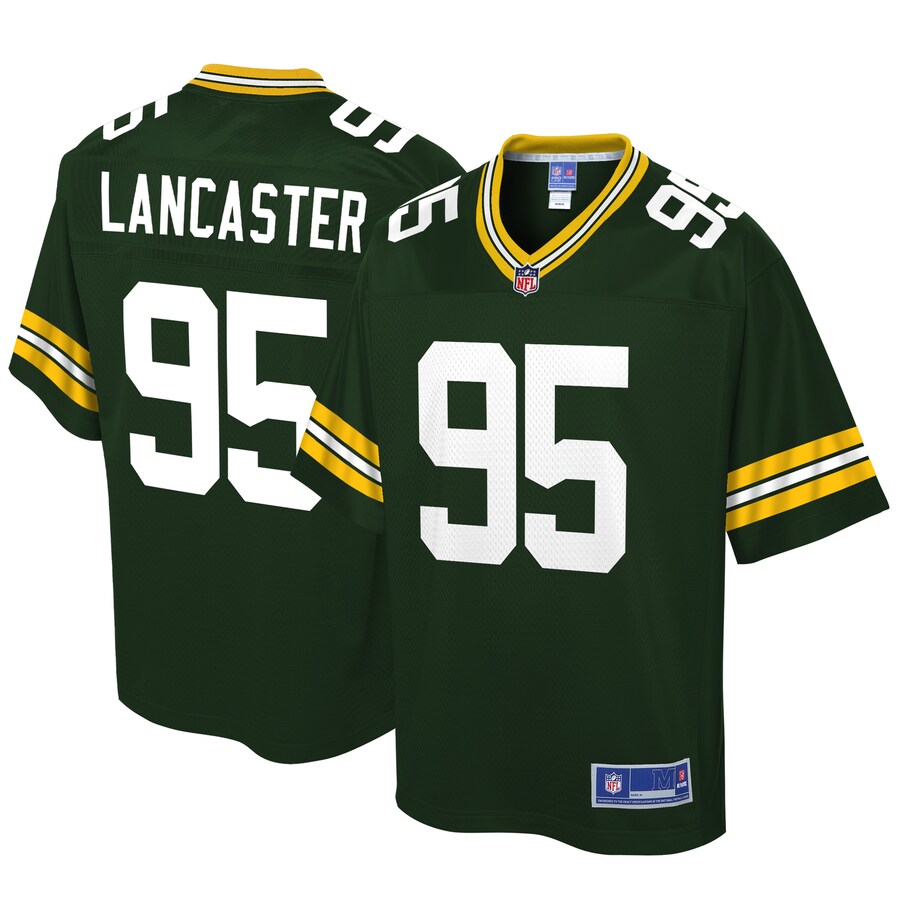 Green Bay Packers Tyler Lancaster Big Tall NFL jersey front view