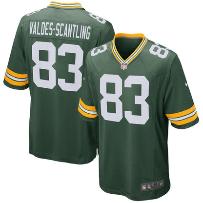 Green Bay Packers Marquez Valdes Scantling NFL jersey front view