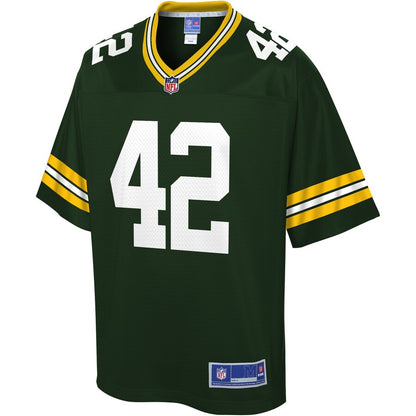 Green Bay Packers Oren Burks NFL jersey front view
