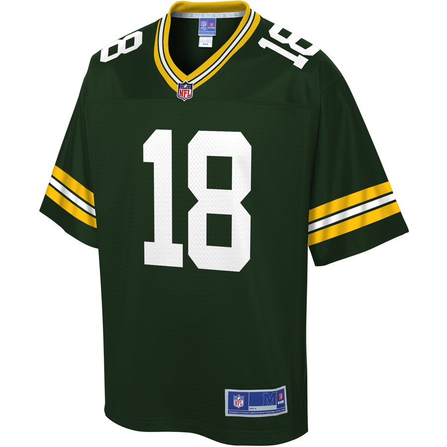 Green Bay Packers Manny Wilkins NFL jersey front view