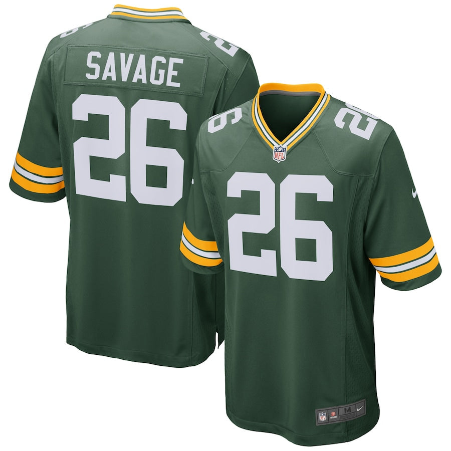 Green Bay Packers Darnell Savage Jr NFL jersey front view