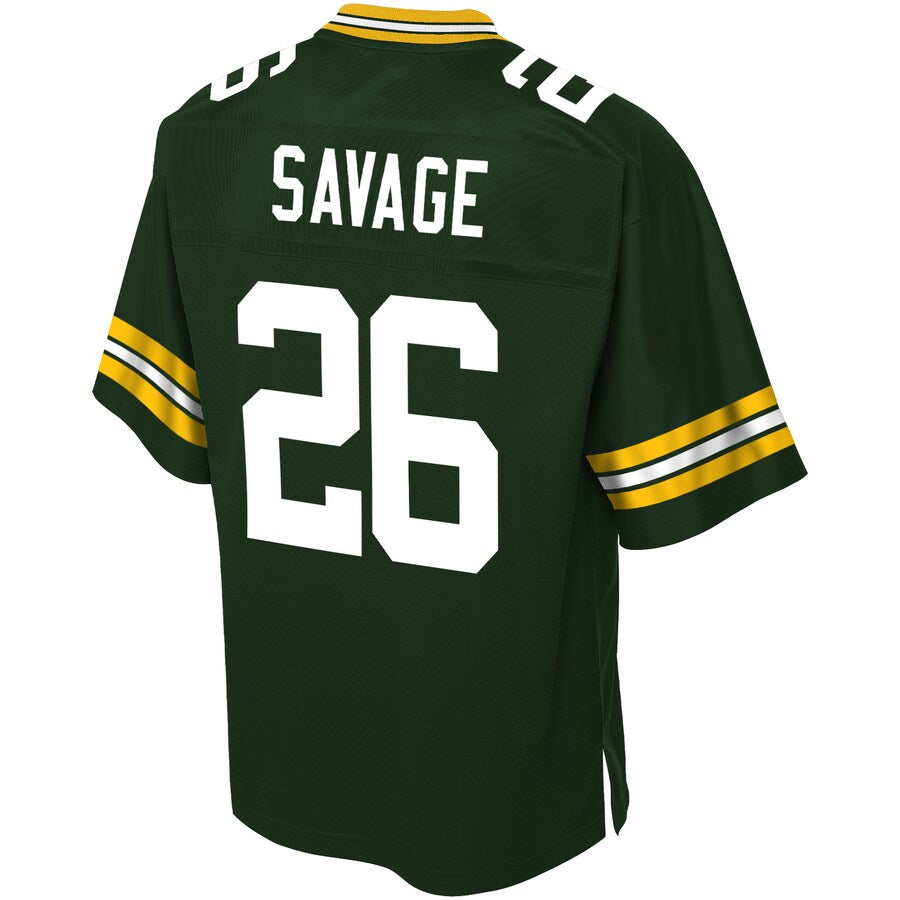 Green Bay Packers Darnell Savage Jr Big Tall NFL jersey front view