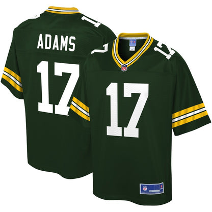 Green Bay Packers Davante Adams NFL jersey front view