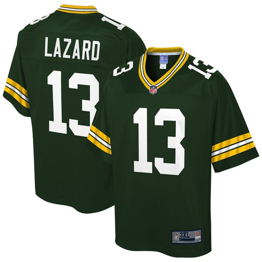 Green Bay Packers Allen Lazard Big Tall NFL jersey front view