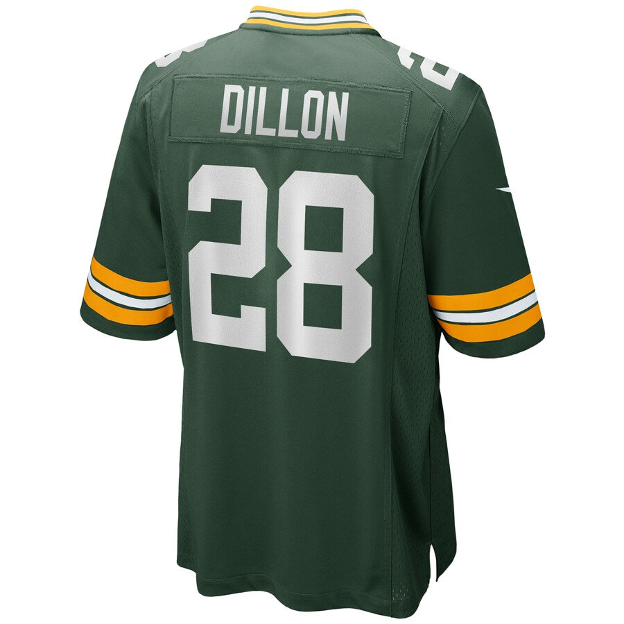 Green Bay Packers Aj Dillon NFL jersey front view