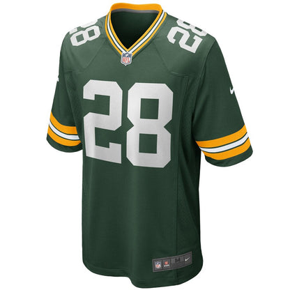Green Bay Packers Aj Dillon NFL jersey front view