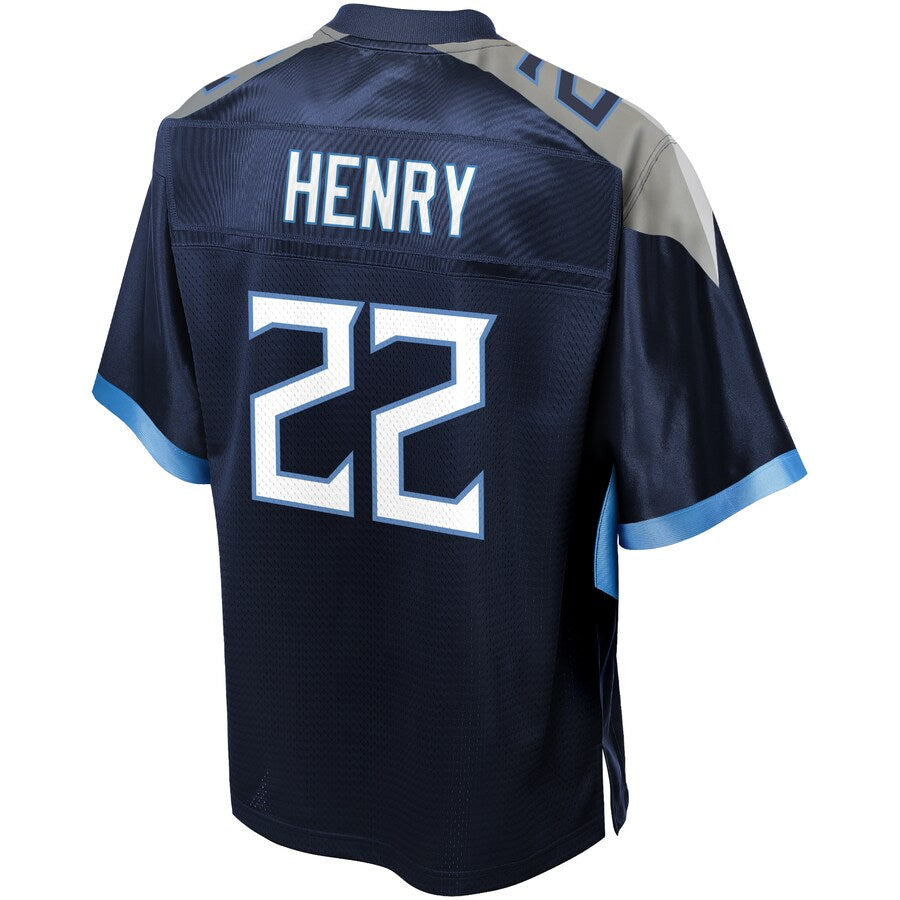 Tennessee Titans Derrick Henry Logo NFL jersey front view