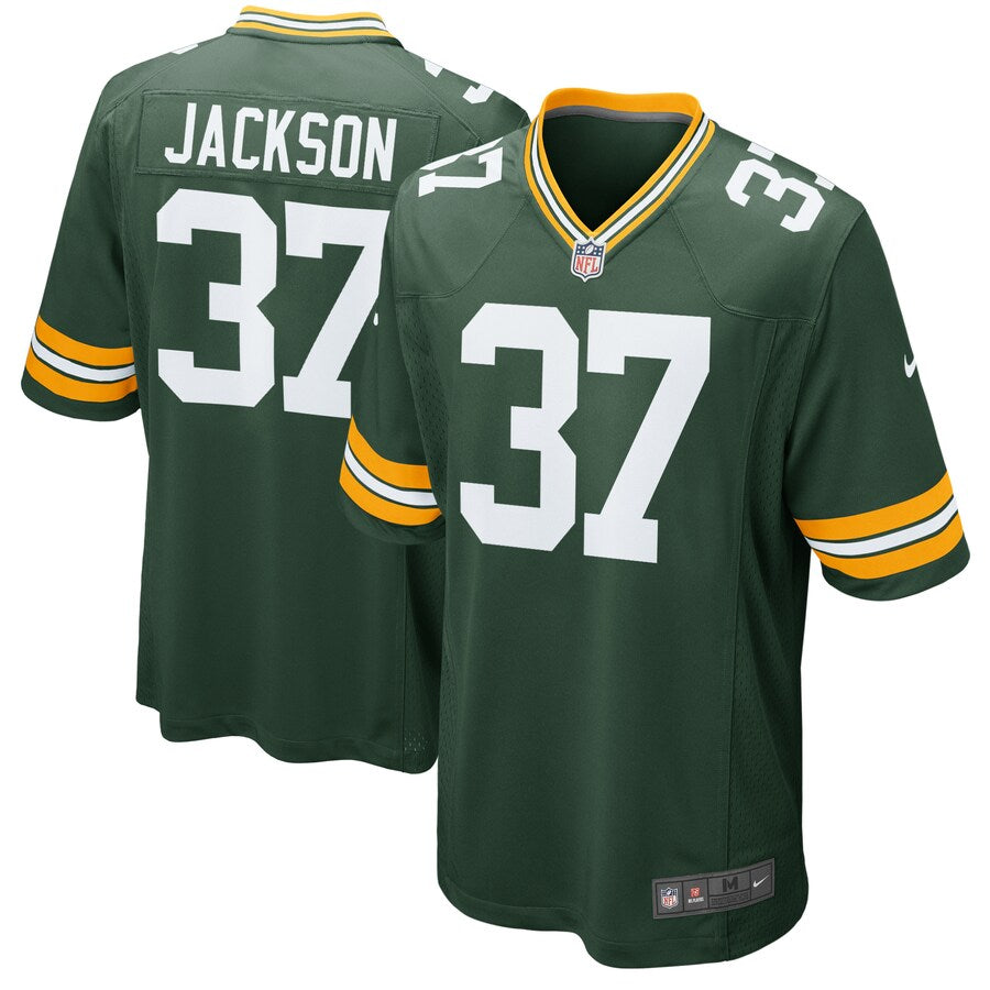 Green Bay Packers Josh Jackson NFL jersey front view