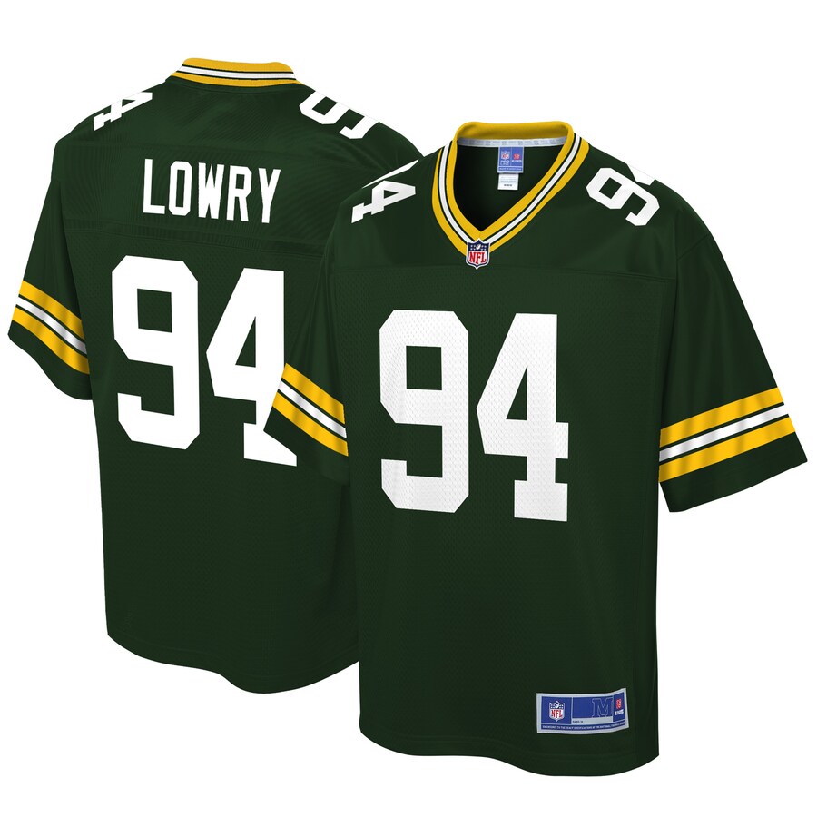 Green Bay Packers Dean Lowry Big Tall NFL jersey front view