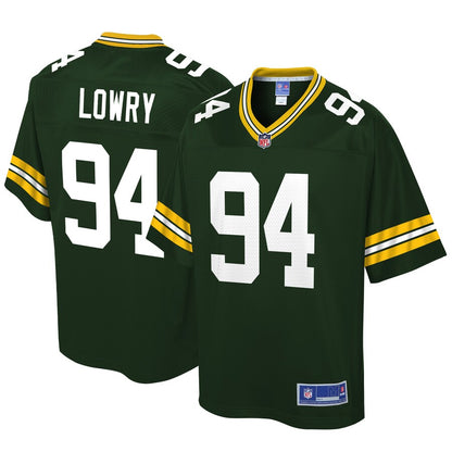 Green Bay Packers Dean Lowry Big Tall NFL jersey front view