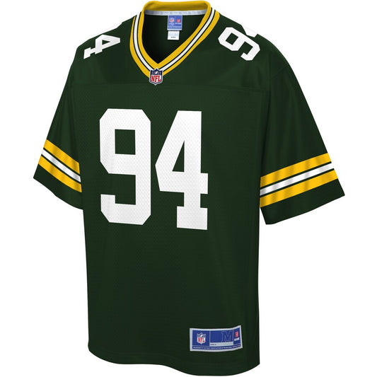 Green Bay Packers Dean Lowry Big Tall NFL jersey front view
