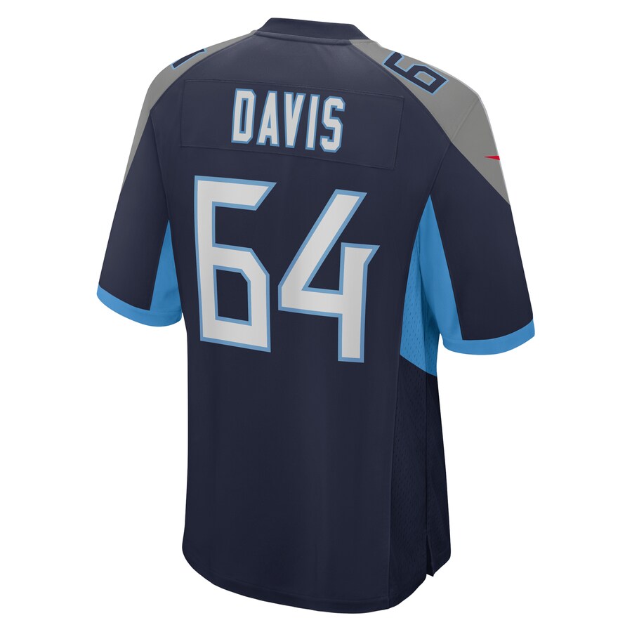 Tennessee Titans Nate Davis NFL jersey front view
