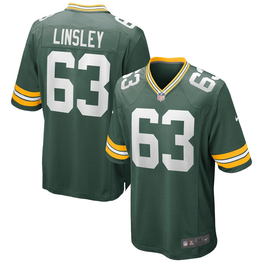 Green Bay Packers Corey Linsley NFL jersey front view