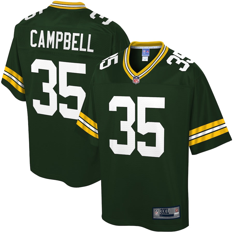 Green Bay Packers Ibraheim Campbell Big Tall NFL jersey front view