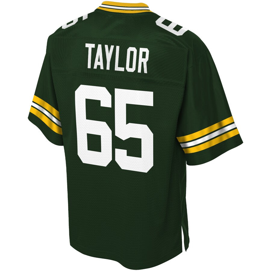 Green Bay Packers Lane Taylor NFL jersey front view