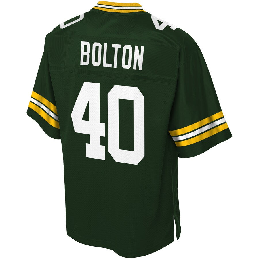 Green Bay Packers Curtis Bolton Big Tall NFL jersey front view