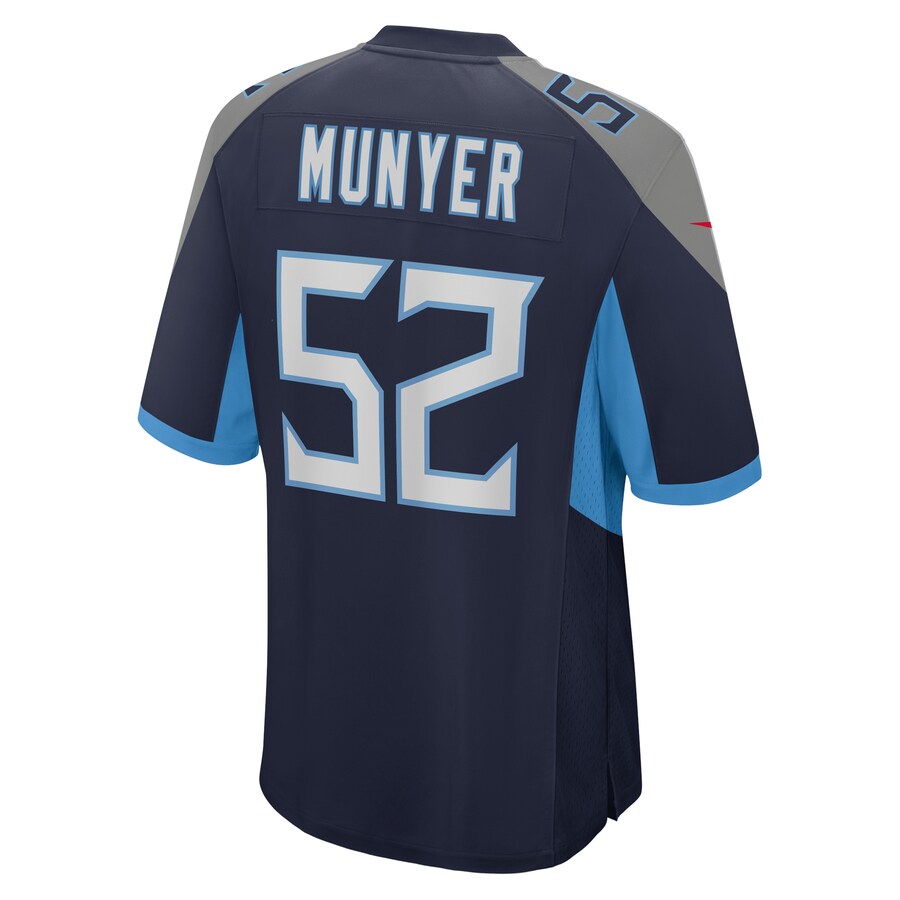 Tennessee Titans Daniel Munyer NFL jersey front view