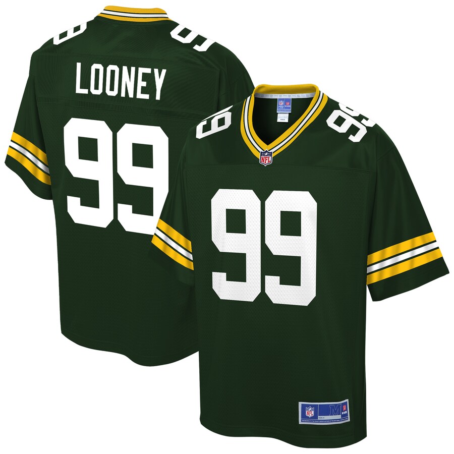 Green Bay Packers James Looney NFL jersey front view