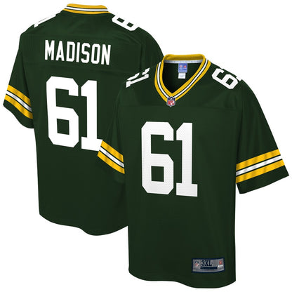 Green Bay Packers Cole Madison Big Tall NFL jersey front view