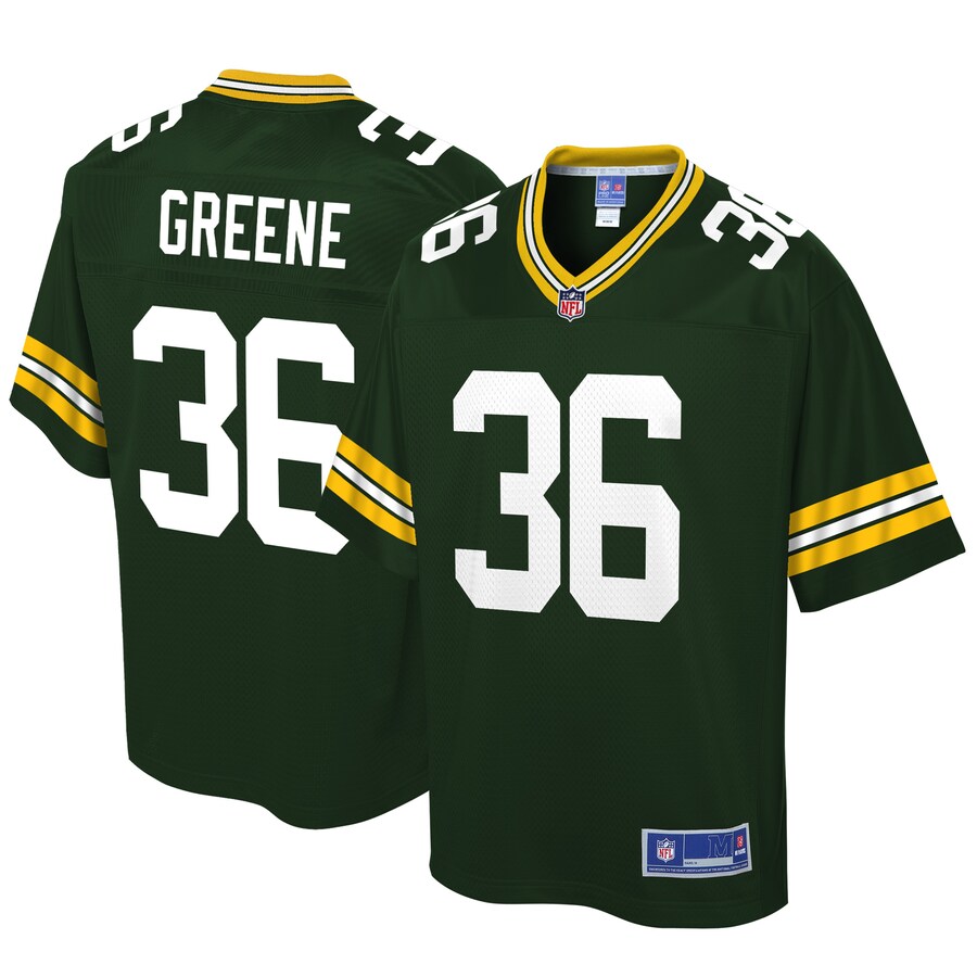 Green Bay Packers Raven Greene Big Tall NFL jersey front view