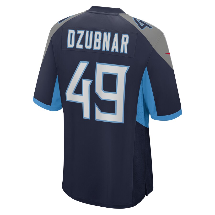 Tennessee Titans Nick Dzubnar NFL jersey front view