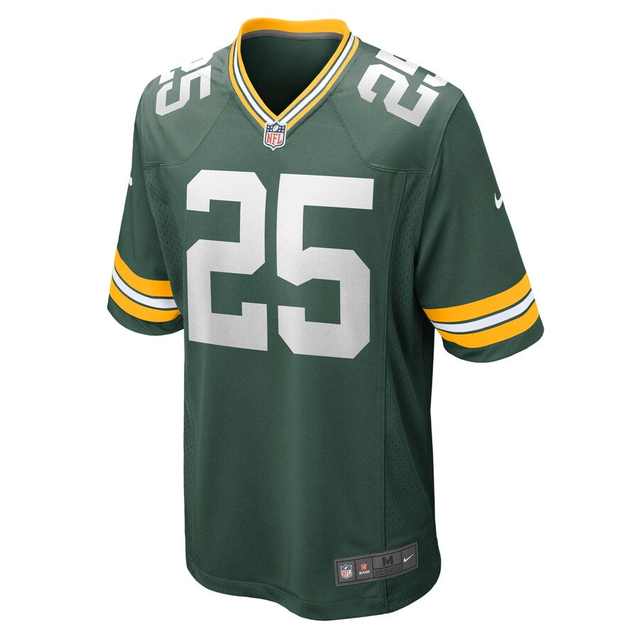 Green Bay Packers Will Redmond NFL jersey front view