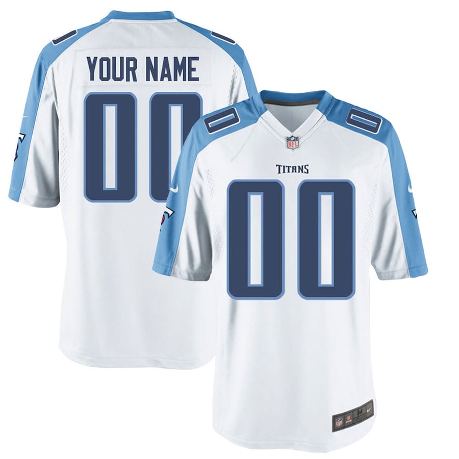 Tennessee Titans Customized NFL jersey front view